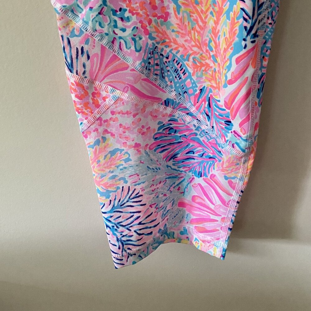 ✨2x HP✨Lilly Pulitzer Luxletic 24" Weekender High-Rise Midi Legging NWT - Picture 8 of 9